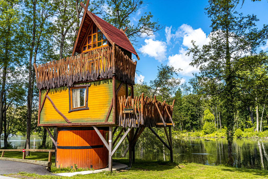 Fredland : Maisons dans les arbres, Camping Ile de France - 4