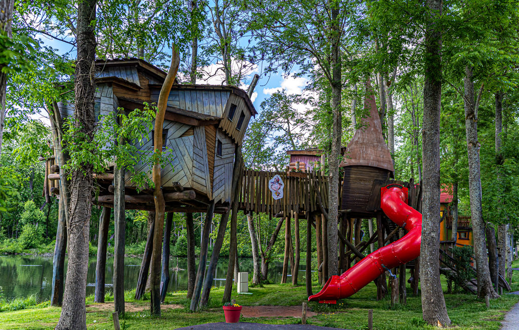 Fredland : Maisons dans les arbres, Camping Ile de France - 7