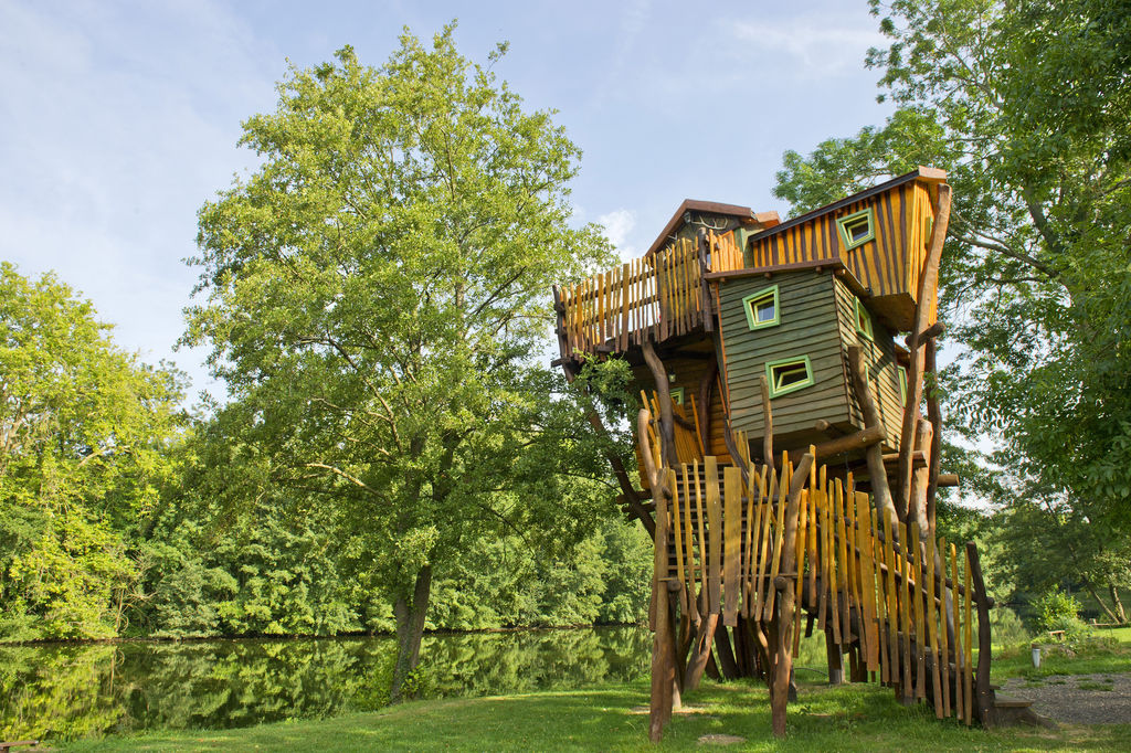 Fredland : Maisons dans les arbres, Camping Ile de France - 9